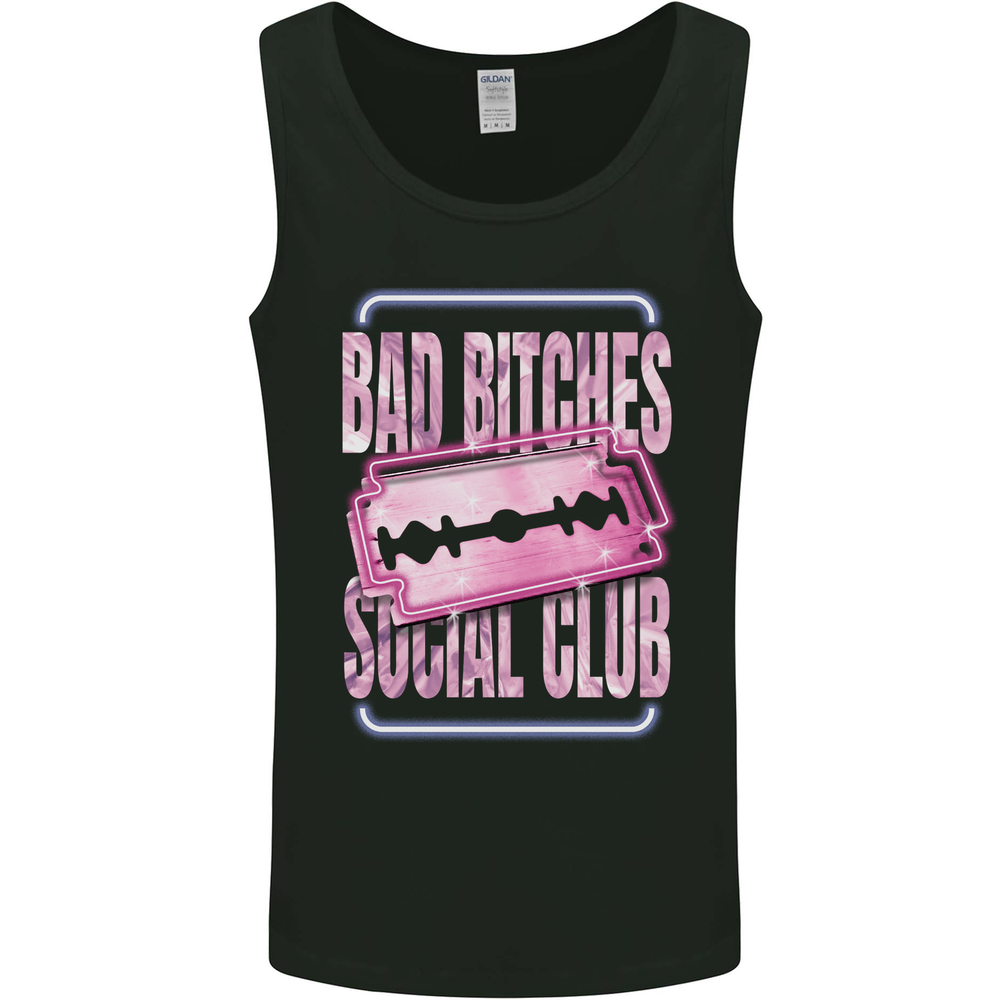 Bad Bitches Social Club Hen Doo Mens Vest Tank Top