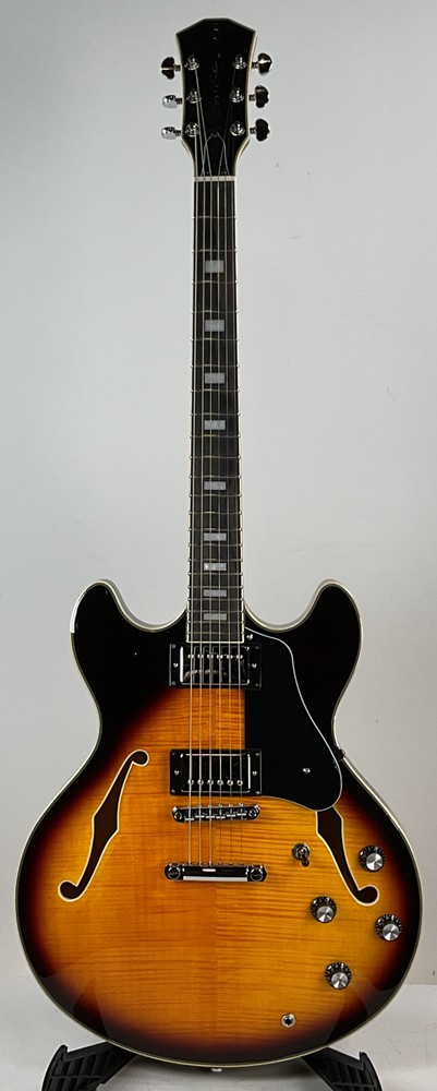 Sire L Carlton H7 Semi Hollow Electric Guitar Vintage Sunburst