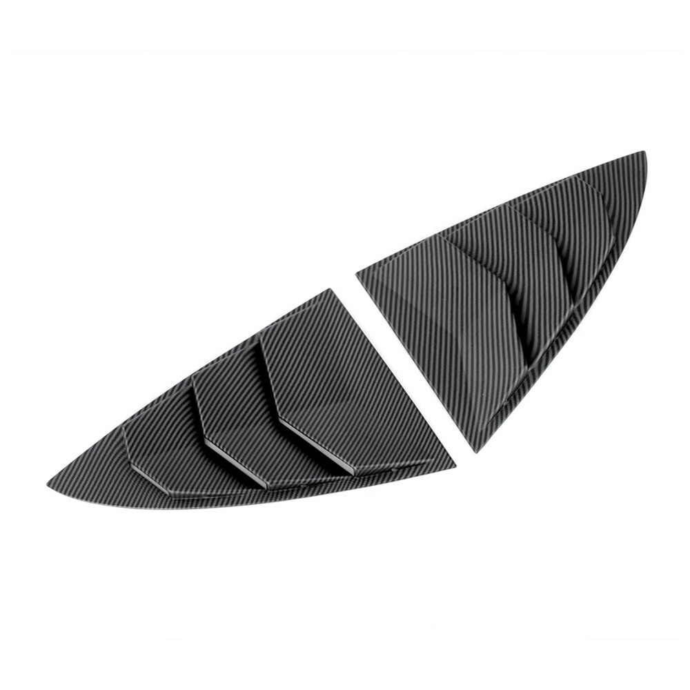Rear Car Window Shutter Cover for  Model 3  2024 Louver Side Vent3134