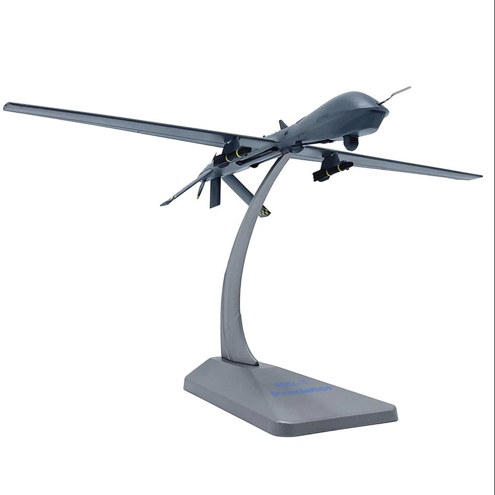 1:72 MQ-1 Predator Drone Reconnaissance UAV Alloy Aircraft Model Plane Souvenir