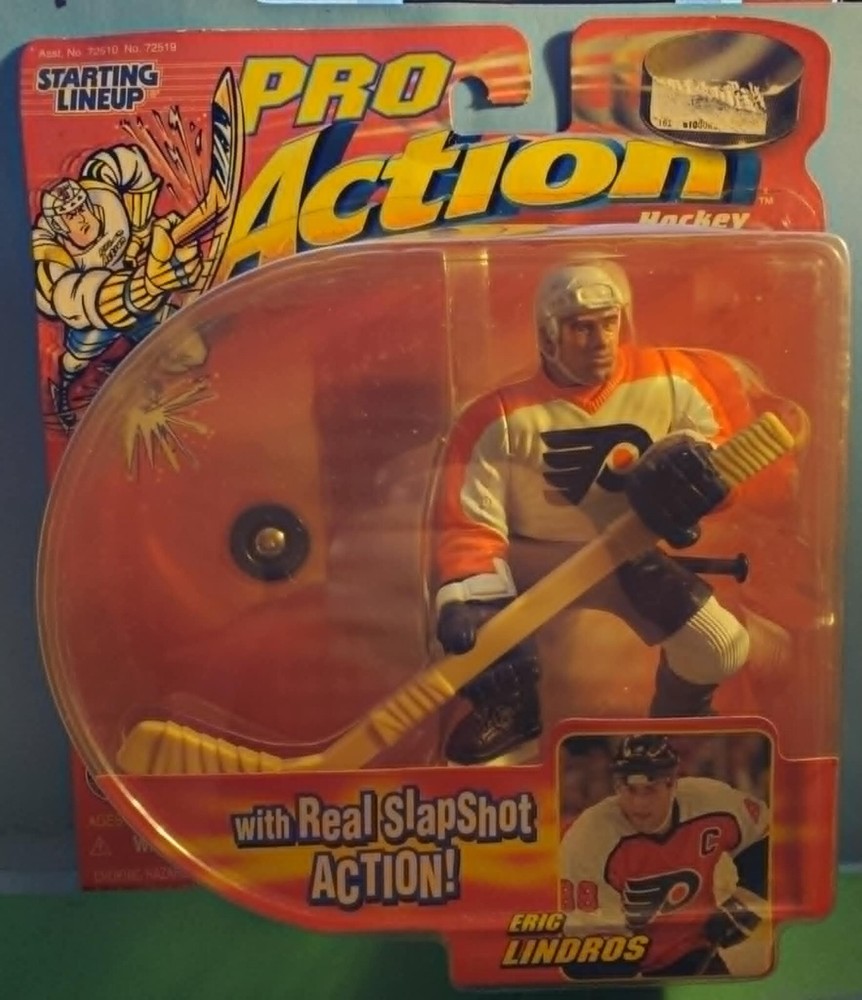 1998 Eric Lindros Starting Lineup Pro Action NHL Philadelphia Flyers