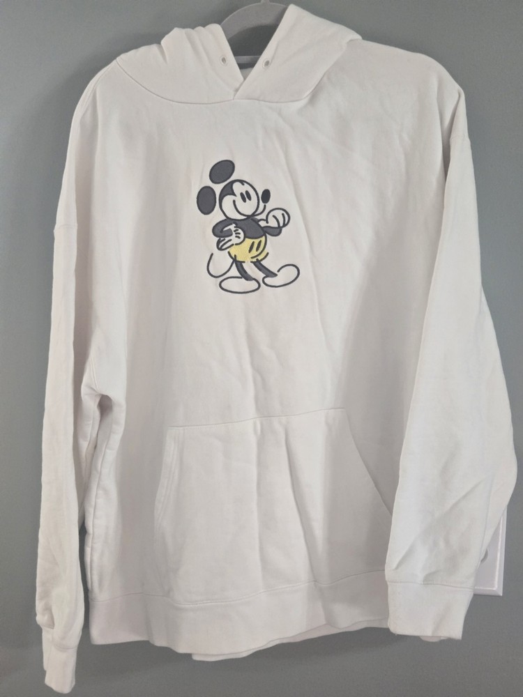 Mickey Mouse Walt Disney World Pullover Hoodie Size 2XL Embroidered Heavyweight