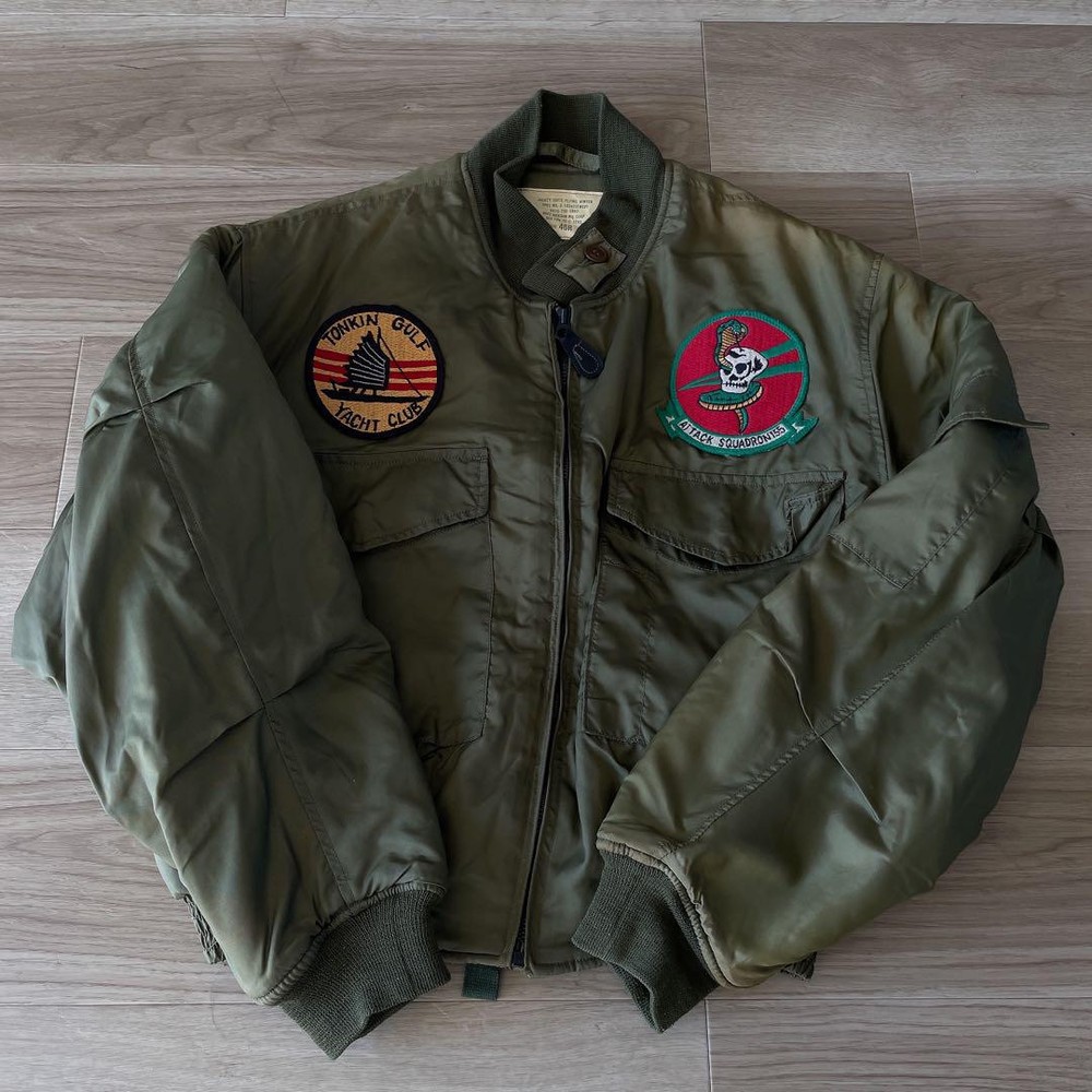 Buzz Rickson'S J-Wfs Wep Us Navy Flight Jacket 46R _#bz446