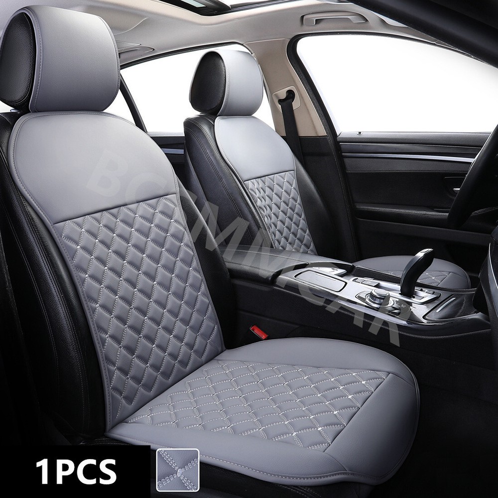 PU Leather Seat Cover Cushion Auto Seat Protective Pad Mat For Car Front Seat