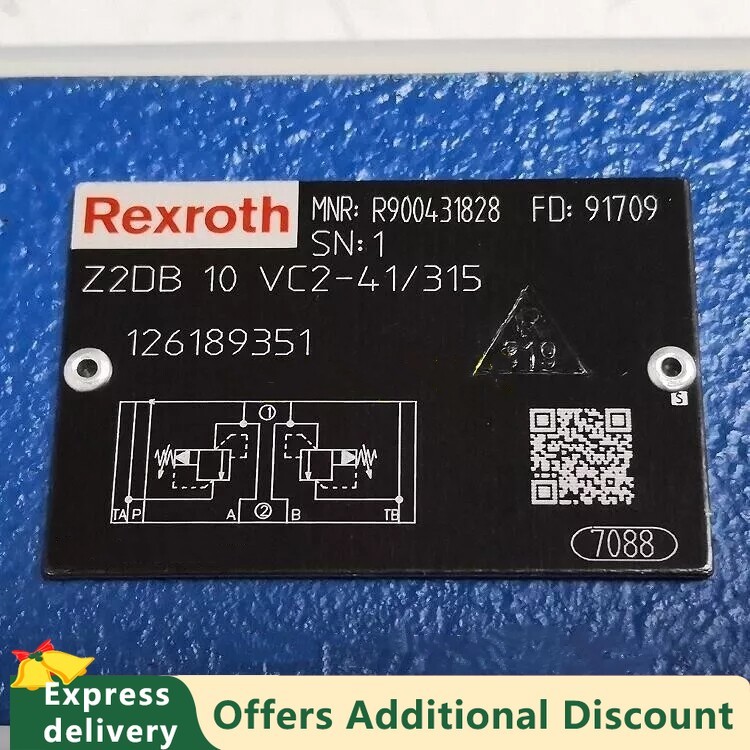 1pcs Rexroth R900431828 Z2DB 10 VC2-4X/315 Valve new