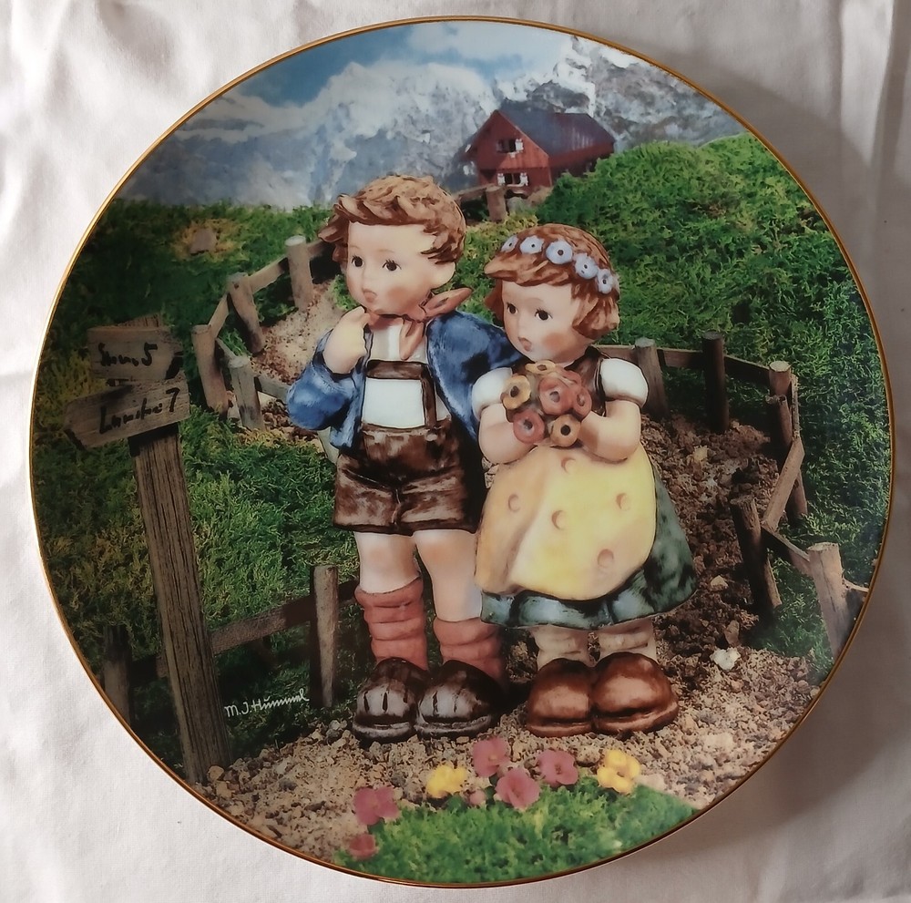 MJ Hummel Little Companions Collector Plates by Danbury Mint 