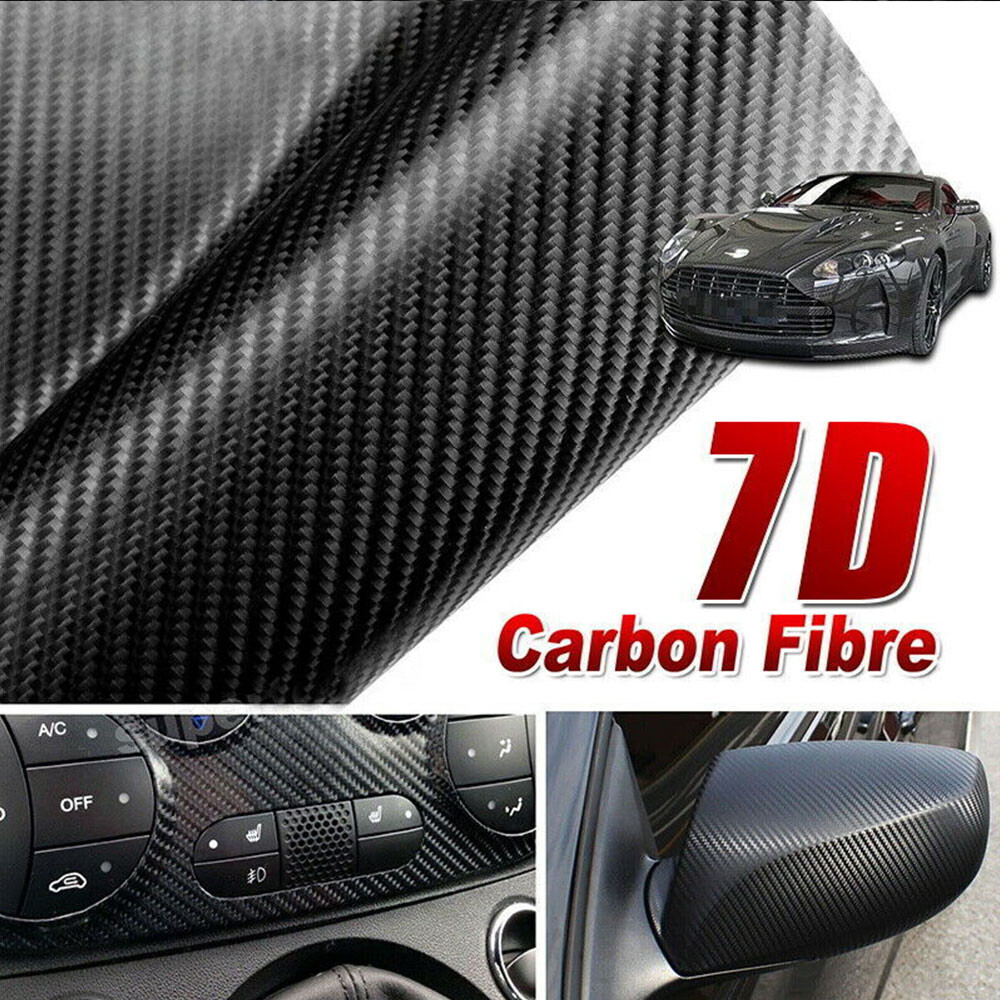 Carbon Fiber Scuff Sill Car Auto Door Plate Anti-Sticker Scratch Bumper Strip US