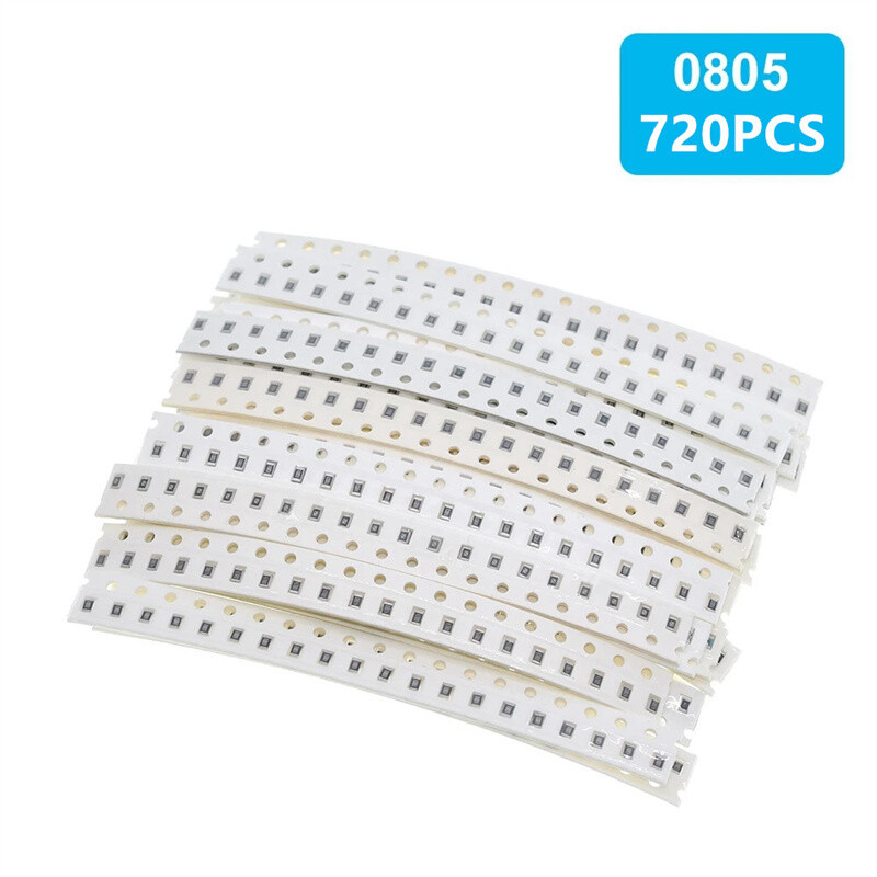 720-Teiliges SMD-Kondensator-Sortiment-Set 1206/0805/0603 SMD