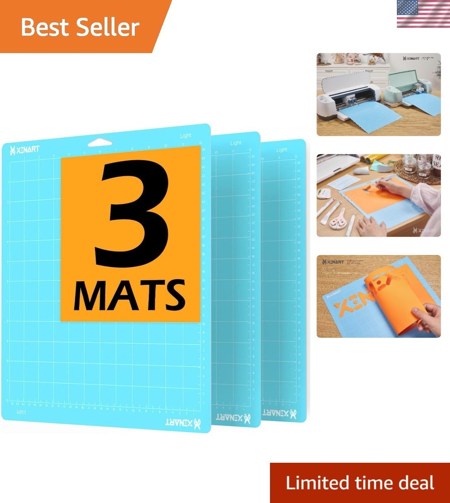 Lightweight Replacement Cutting Mats for Cricut Maker & Explore | 12x12 Size