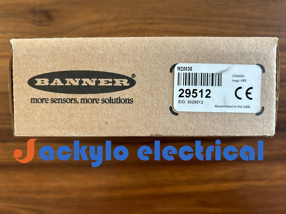 NEW BANNER RDM35 Vision Sensor Display    Spot Goods Expedited Shipping