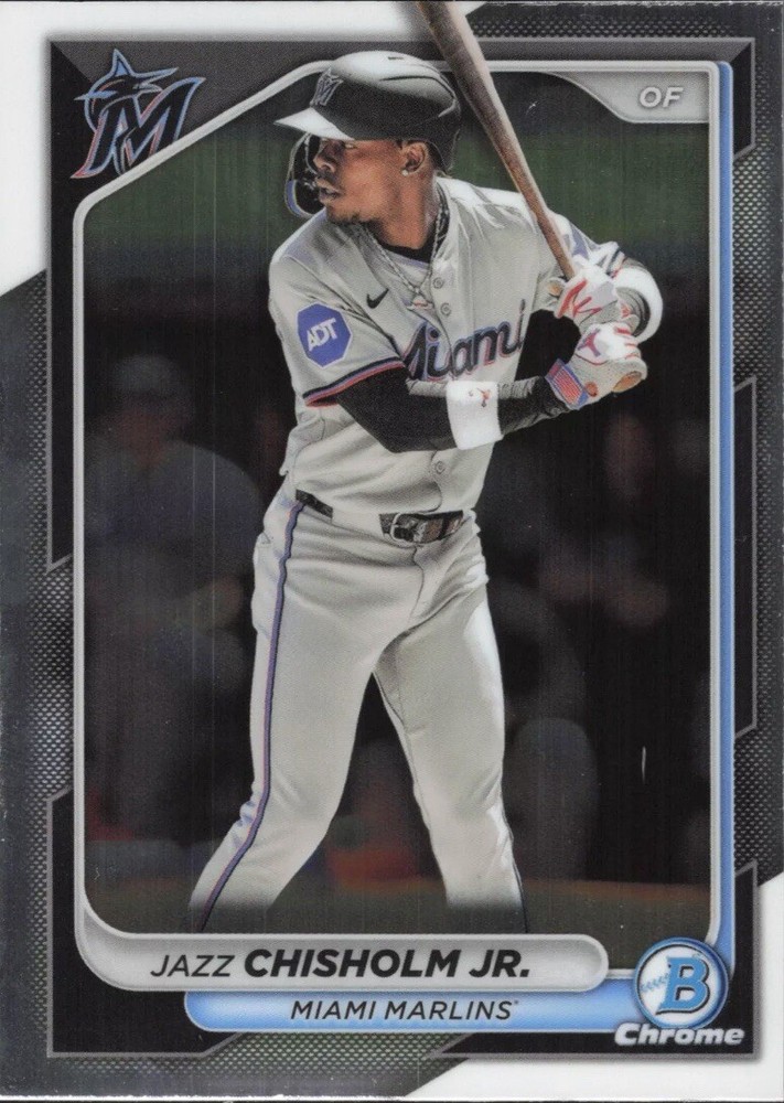 2024 Bowman Chrome Base Jazz Chisholm Jr. Miami Marlins #96