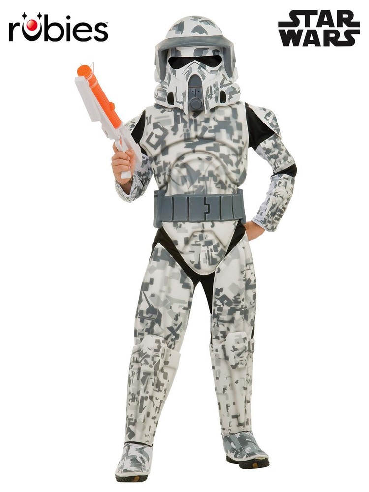 Star Wars The Clone Wars - Arf Trooper Deluxe Costume And Mask, Child - Small -