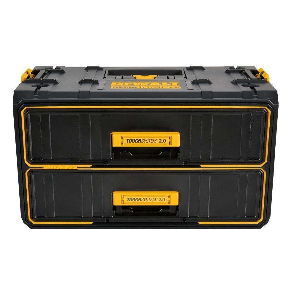 Dewalt ToughSystem 2.0 2 Drawers Tool Box - Multicolor (DWST08320)