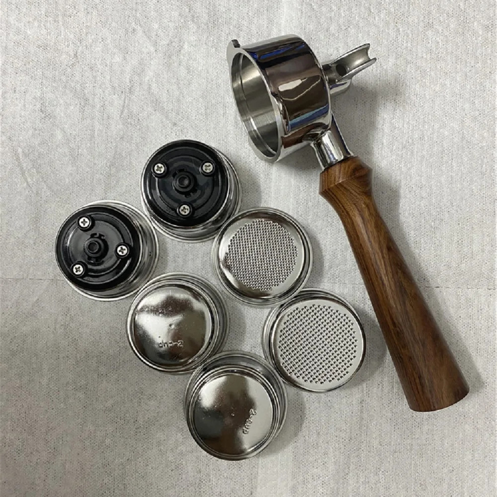 51mm Bottomless Coffee Portafilter Handle Fits Espresso Machine Bar Tools