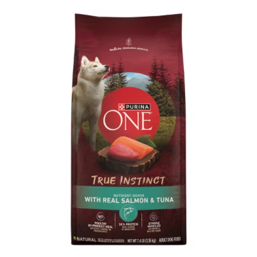 Purina ONE SmartBlend True Instinct Natural Salmon & Fish Dry Dog Food