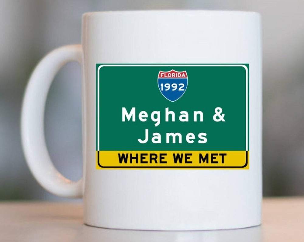 Custom Florida Couples Gift Mug Florida Home Gift Custom Couples Gift Mug