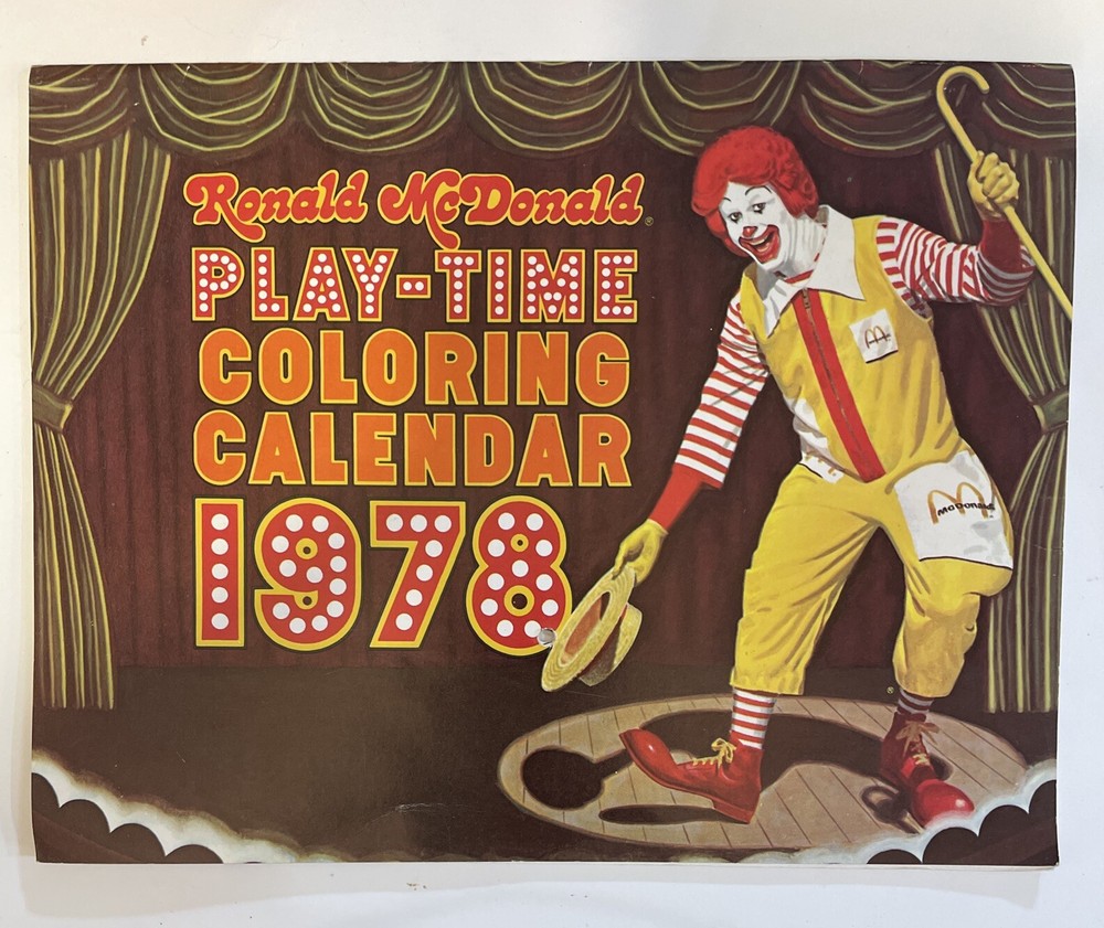 Vintage Ronald McDonald 12