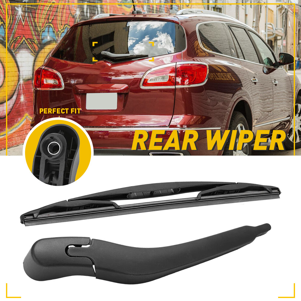 Replacement For 2008-2017 Buick Enclave Rear Windshield Wiper Arm + Blade Kit