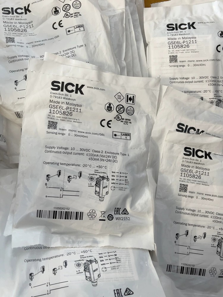 1pcs SICK GSE6L-P1211 1105826 Photoelectric Sensor