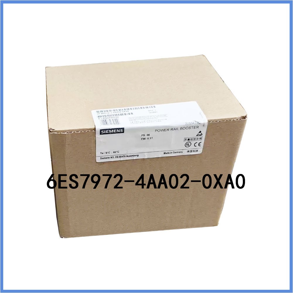 New sealed 6ES7972-4AA02-0XA0 industrial equipme SIEMENS Power RAIL BOOSTER