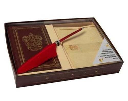 Harry Potter Gryffindor Desktop Stationery Set with Pen by Insight Editions