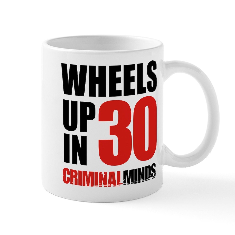 CafePress Wheels Up In 30 15 Oz Ceramic Large Mug 11 oz Ceramic Mug (582088394)