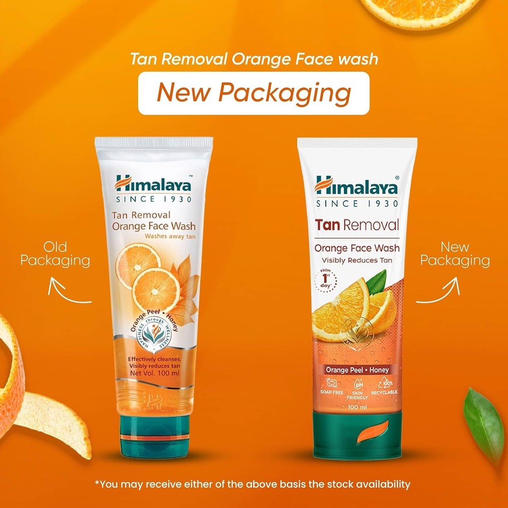 Himalaya Tan Removal Orange Face Wash 100ml