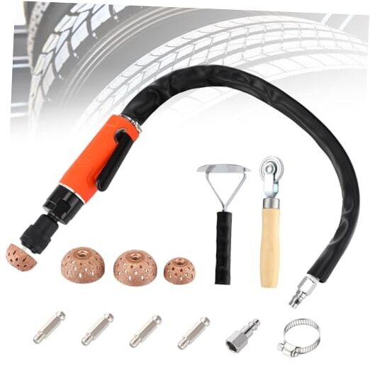 Air Tire Repair Polish Patch Tools Tire Repair Set Include 2500rpm Low Speed