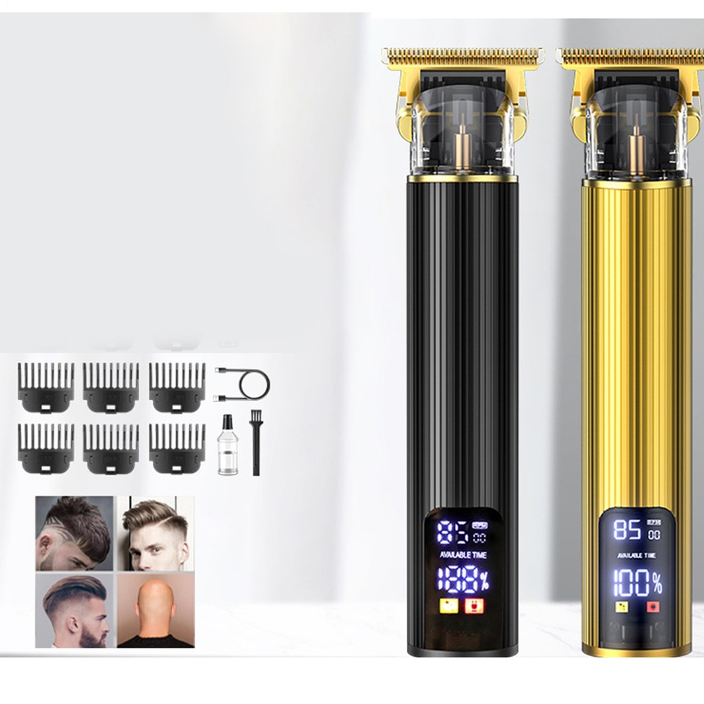 Professional Cordless Hair Clipper & Beard Trimmer Kit for Men