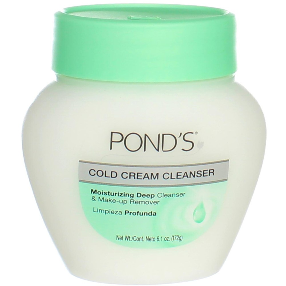 2 Pack Pond's Cold Cream Facial Cleanser 6.1 oz  