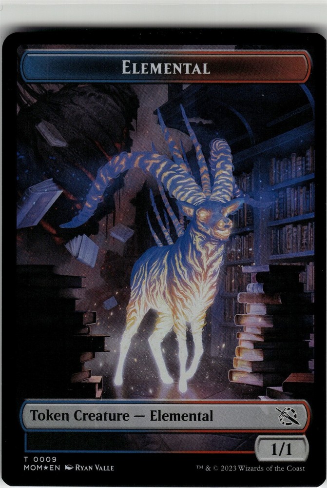 ELEMENTAL (0009) // VAMPIRE DOUBLE March of the Machine FOIL #9//3 MOM(NM+)(MTG)-image