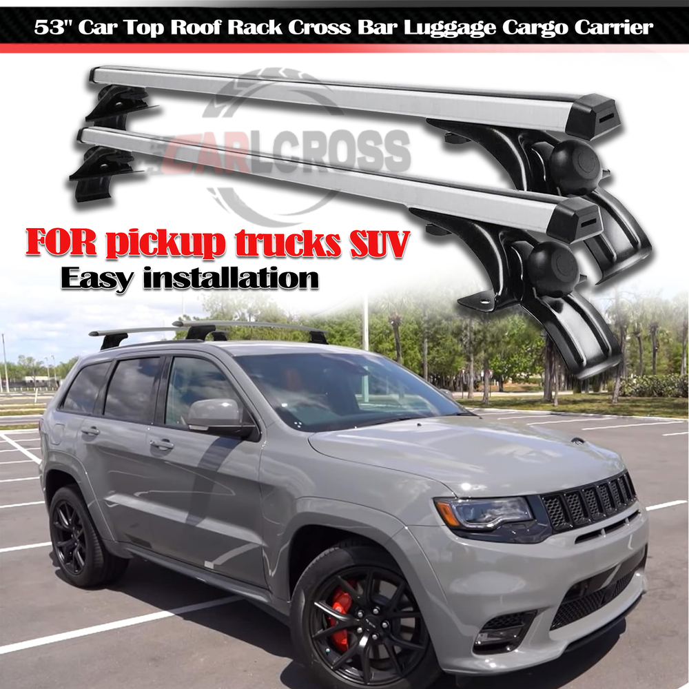 Top Roof Rack Cross Bar Luggage Cargo Carrier Rail For Jeep Cherokee