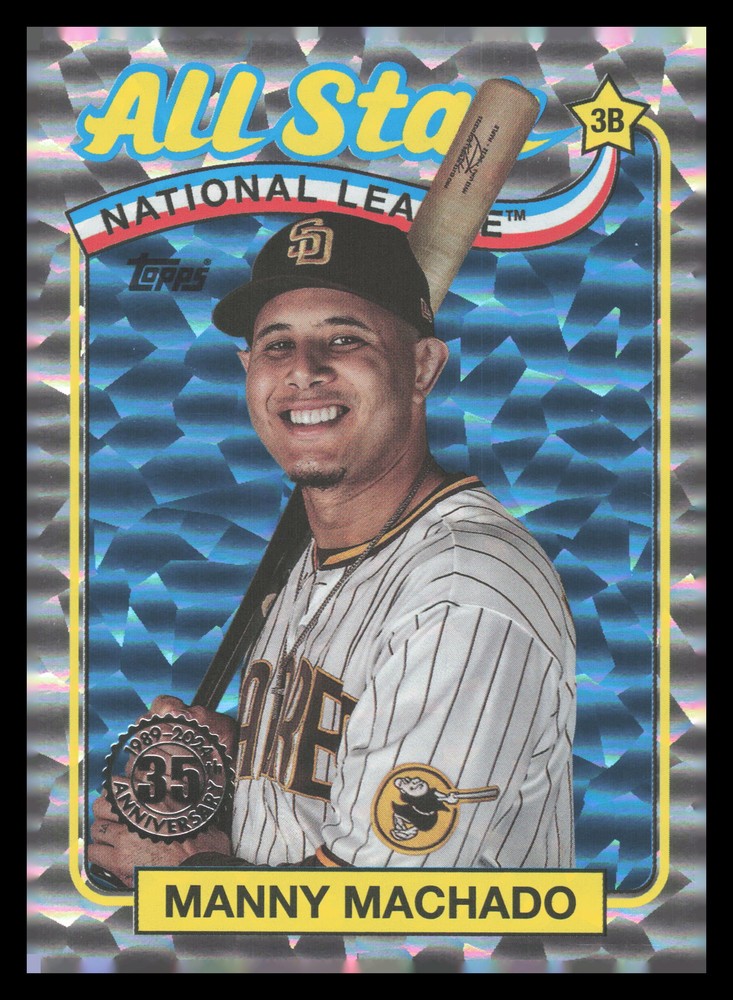 2024 Topps 89 Topps All Star Foil Manny Machado #89ASB23 Baseball Card