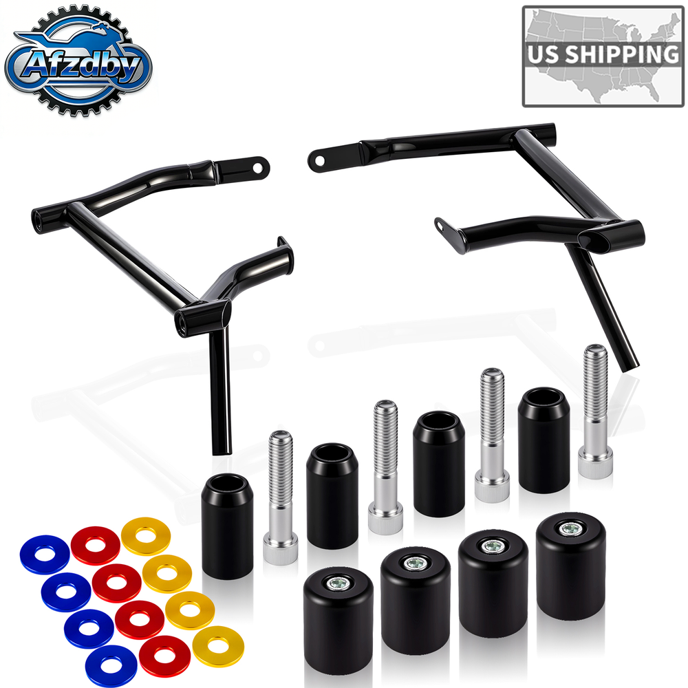 Saddle Bag Guards Crash Bar For Harley Road Glide Street Glide Special 2009-2024