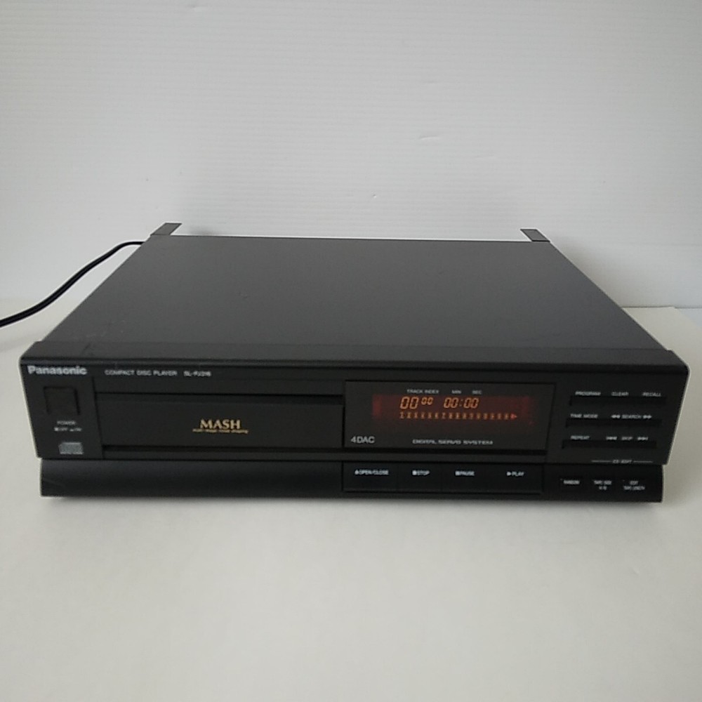 Panasonic SL-PJ316 Shelf CD Player-Mash Multi Stage Noise Shaping-Tested/Working