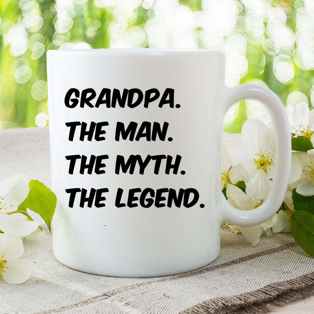 Grandpa Mug Grandpa Gift Pregnancy Reveal Gift For Grandpa Baby Announcement