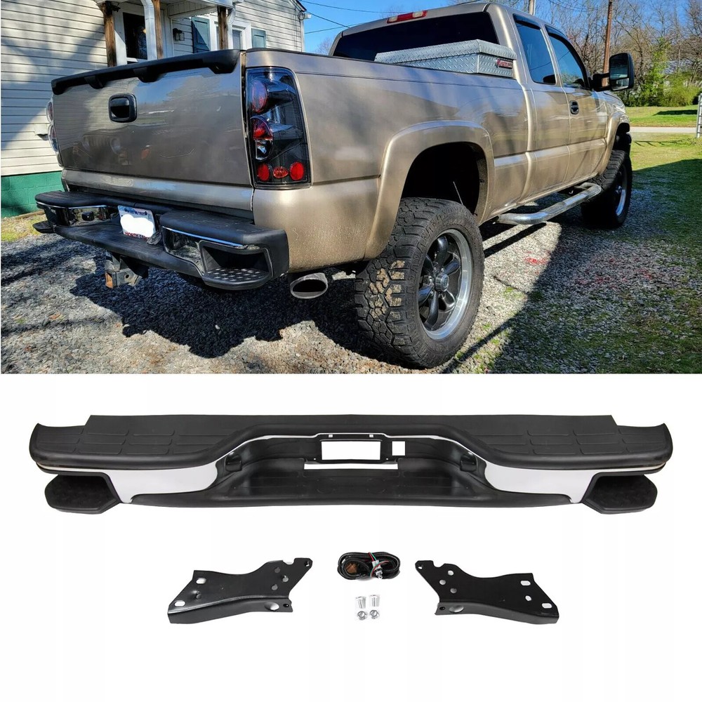 Rear Bumper Corner Step Pads For 1999-2006 Chevy Silverado GMC Sierra GA2