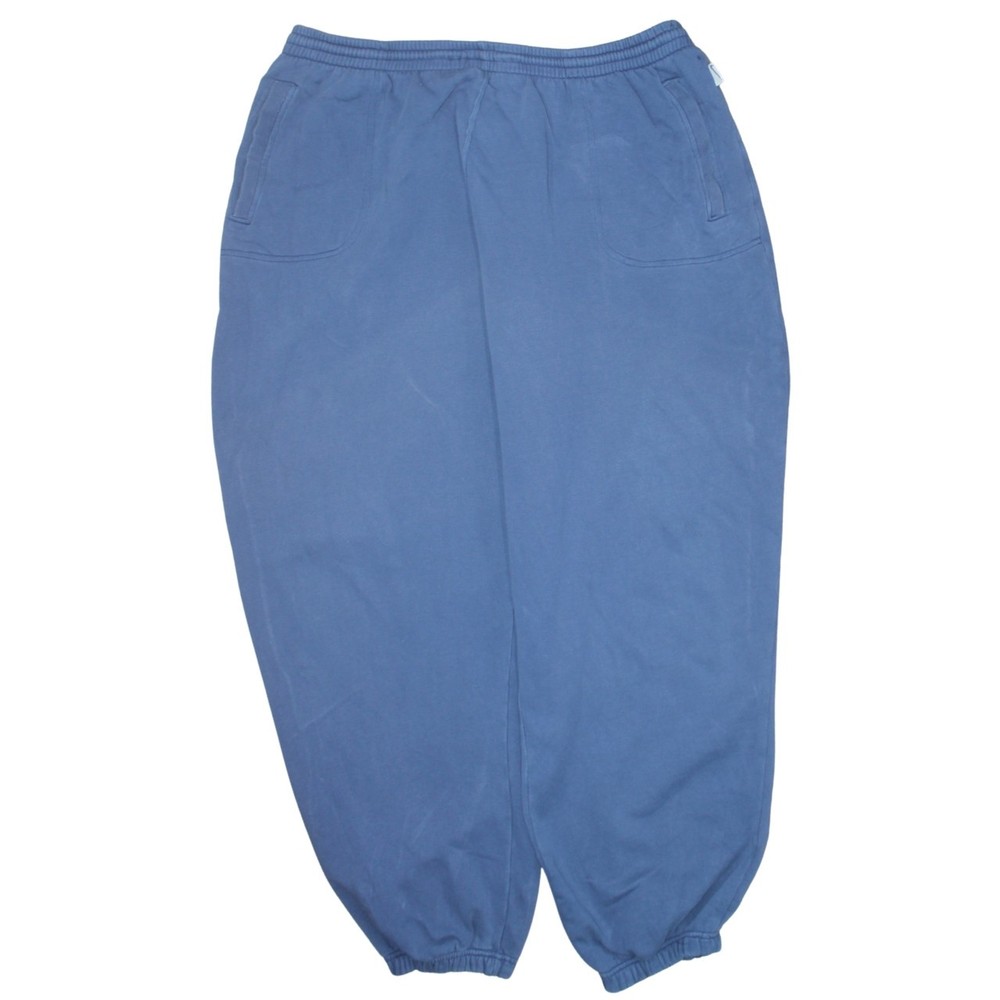 Nike Mens Joggers Blue Elastic Waist Fleece Sweatpants Pockets Logo XXL