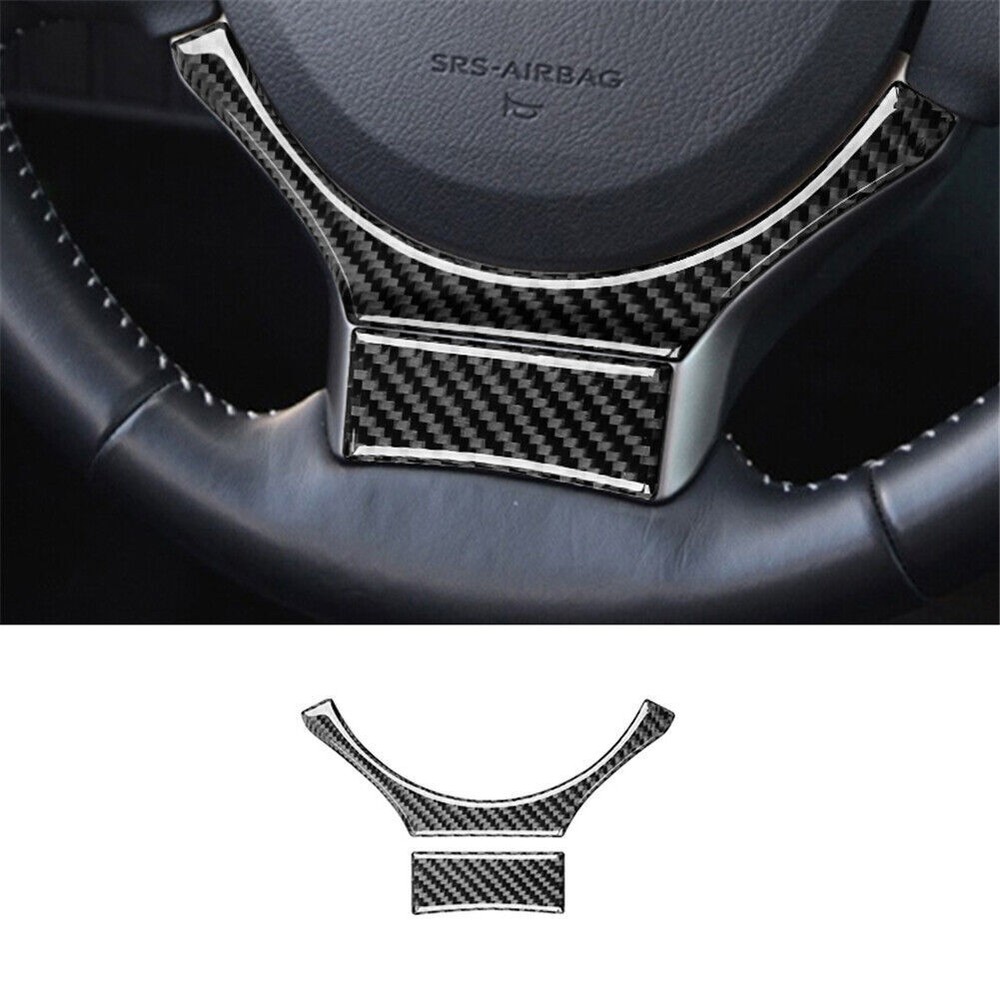 Carbon Fiber Steering Wheel Cover Trim For Lexus CT200h 2011-2017 Models