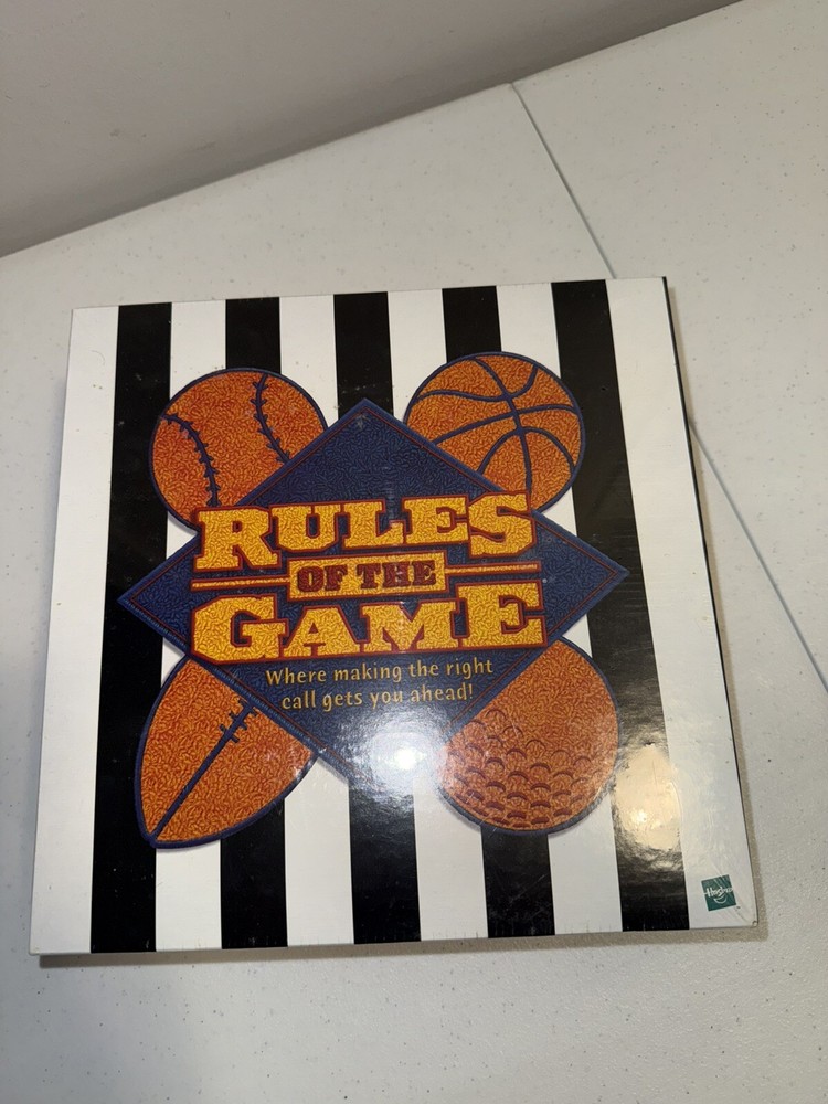 Rules of the Game Board Game By HASBRO Hasbro 2000 Sport Trivia Board game -NEW-