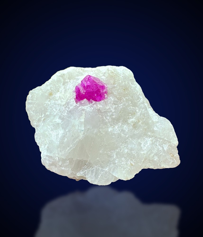 Pyramid Shape Well Terminated Ruby Specimen from Jagdalek Afghanistan - 51.55 Ct