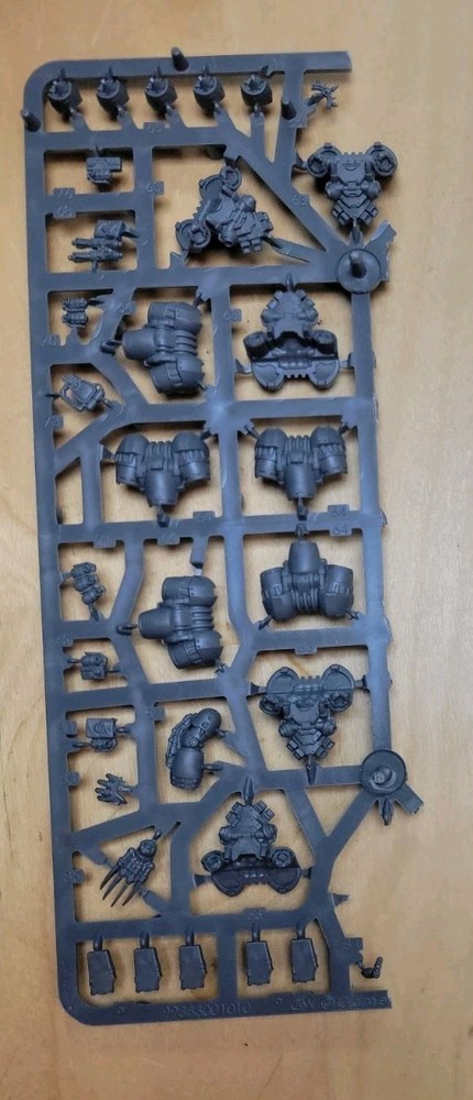 5 Jump Packs from MkVI Assault Squad Space Marines Astartes Horus Heresy Mark 6