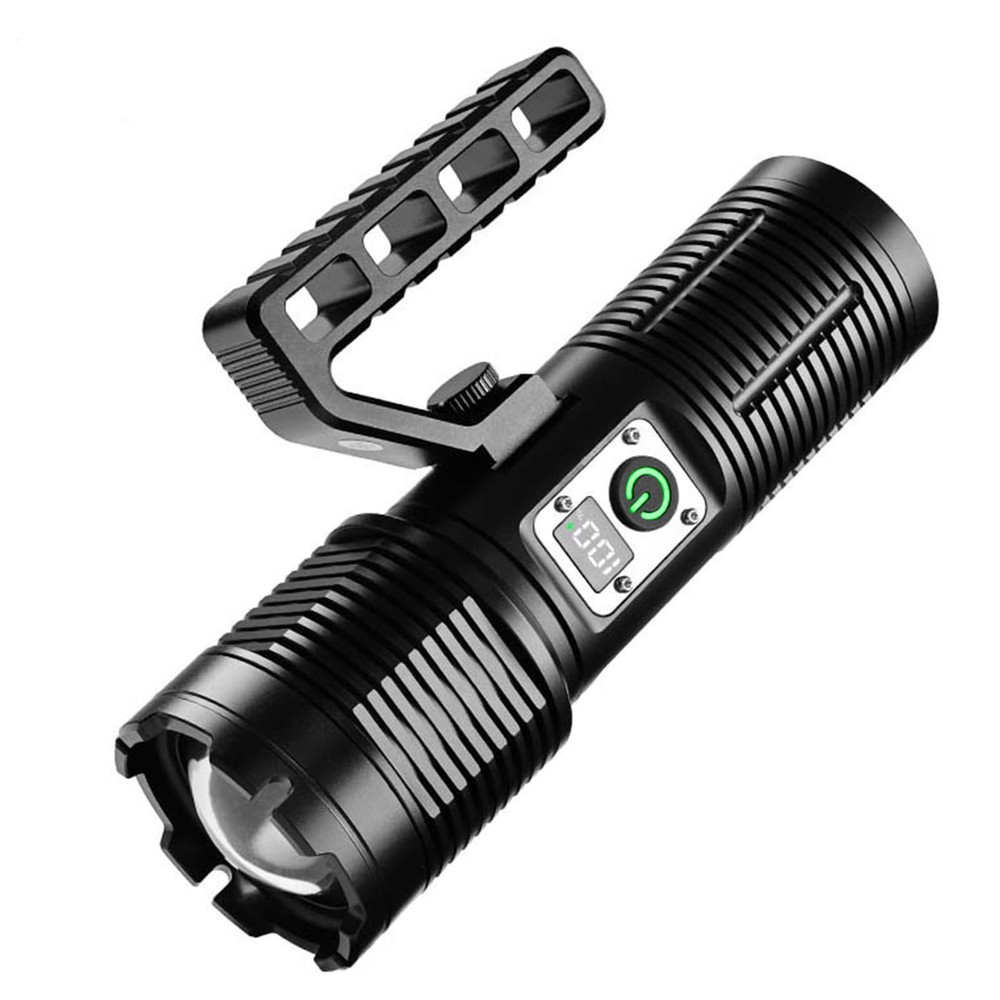 High-Powered 13500 Lumens Tactical Flashlight with USB Rechargeable