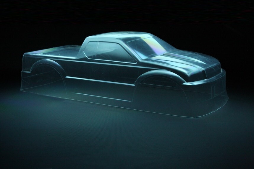 ** TAMIYA TXT-1 (58280) ** Vintage RC Monster Truck Replacement Clear Body **