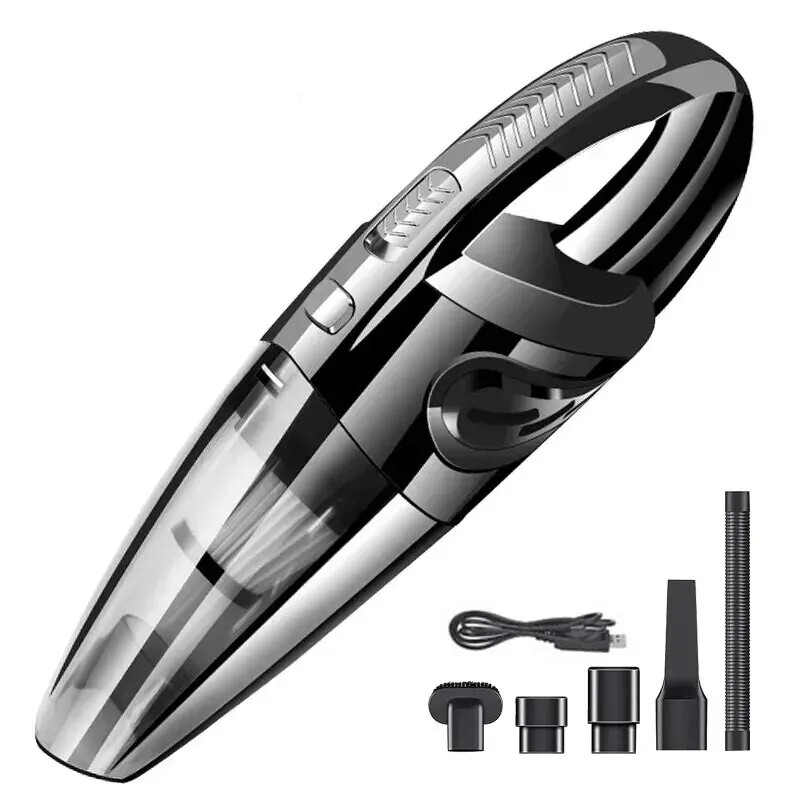 Handheld Vacuum Cordless Powerful Cyclone Suction Portable Rechargeable Home Car