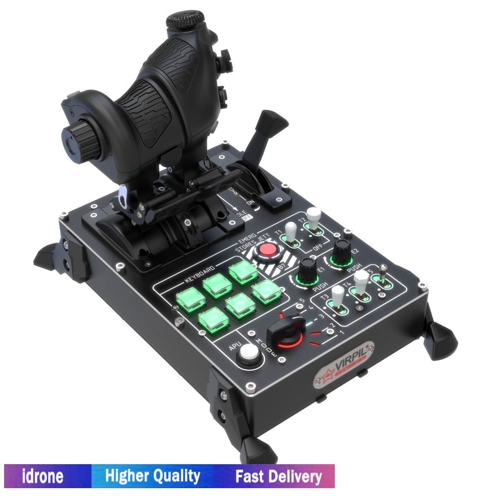 Virpil VPC VMAX Prime Throttle 7 Axis Adjustable Detent System for Flight Game #