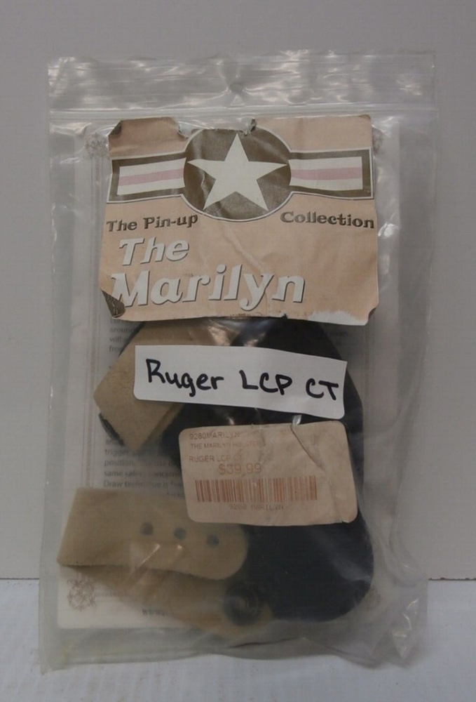 Flashbang Holsters, The Marilyn Bra Holster Ruger LCP CT Right Hand Black