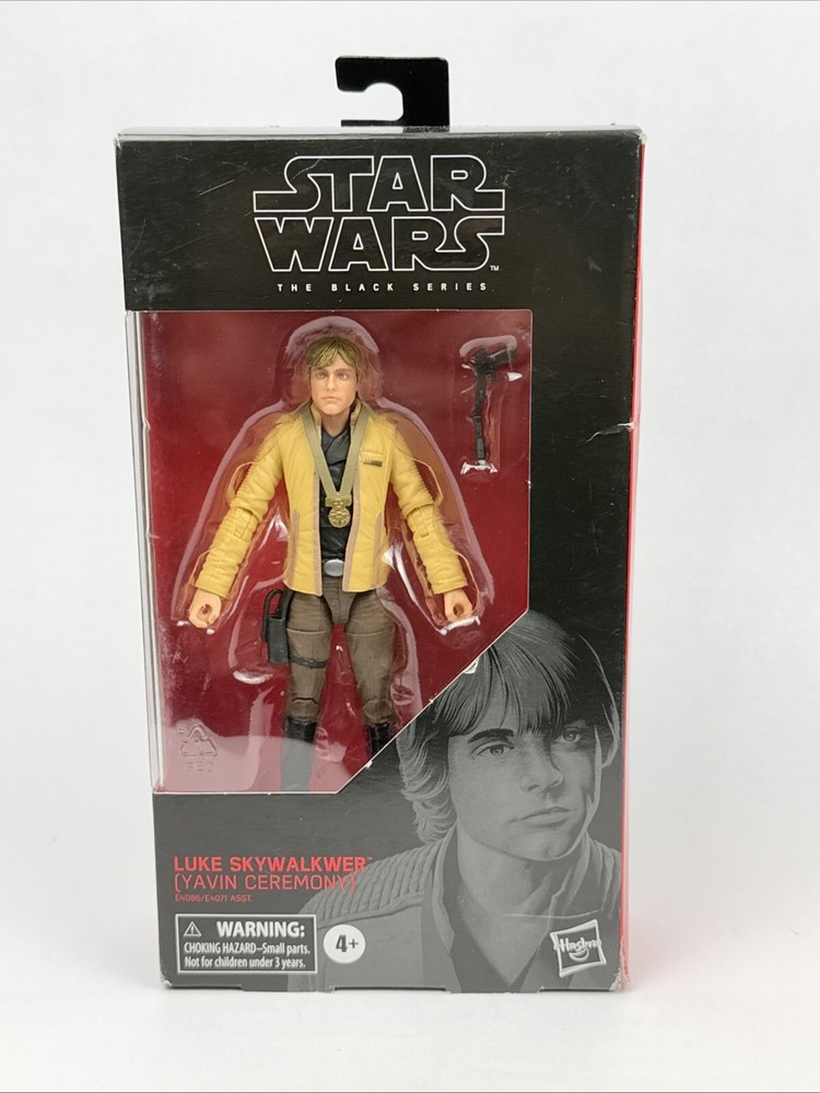 Star Wars Collectible Luke Skywalker Black Series (Yavin Ceremony) Action Figure