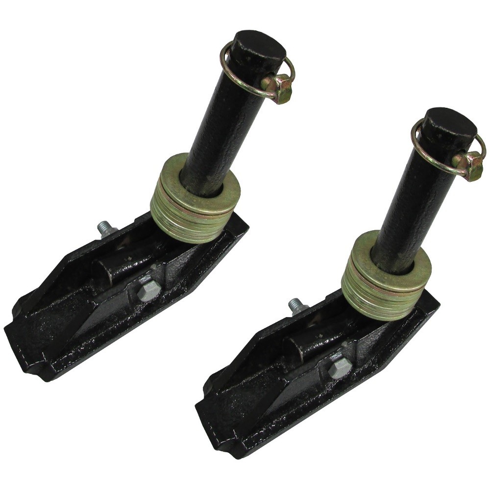 Qty 2: Snow Plow Shoe w/ Square Foot Fits FISHER Replaces 09126