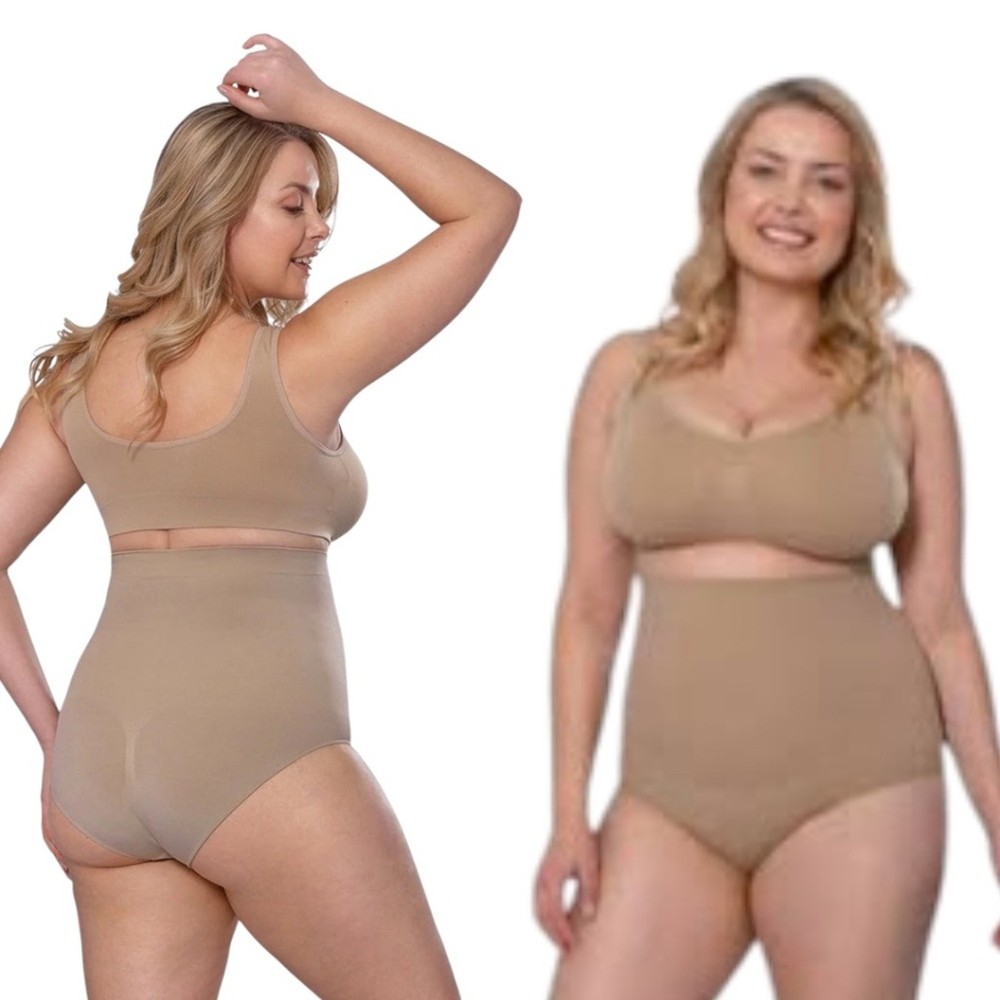 EMPETUA x Shapermint High Waist Shapewear Panty in Natural Nude Size XXXL New With Tags